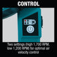 Makita DCF201Z 18V LXT® Lithium‑Ion Cordless/Corded 9" Fan, Tool Only
