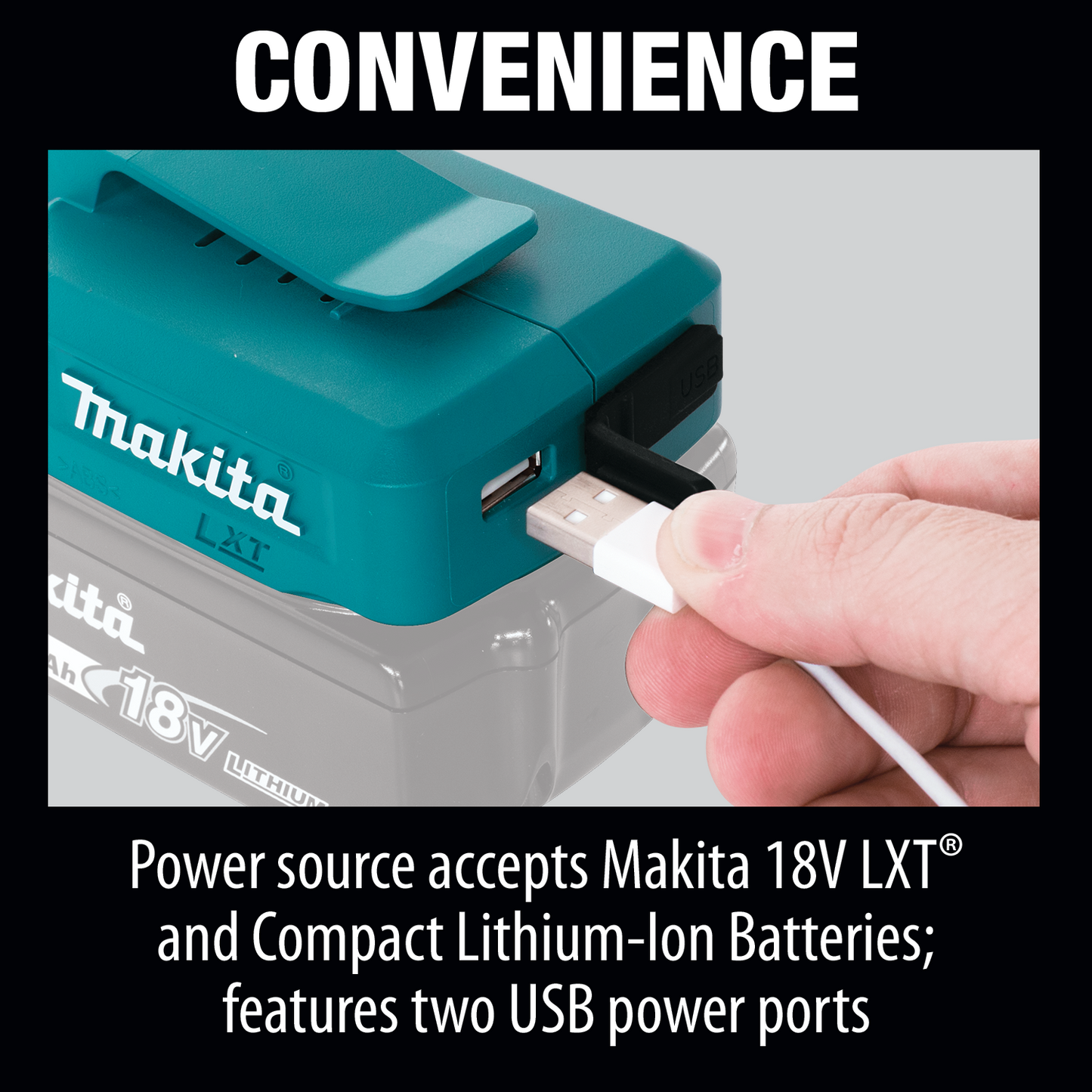 Makita DFJ201ZM 18V LXT® Lithium‑Ion Cordless Fan Jacket, Jacket Only (Medium)