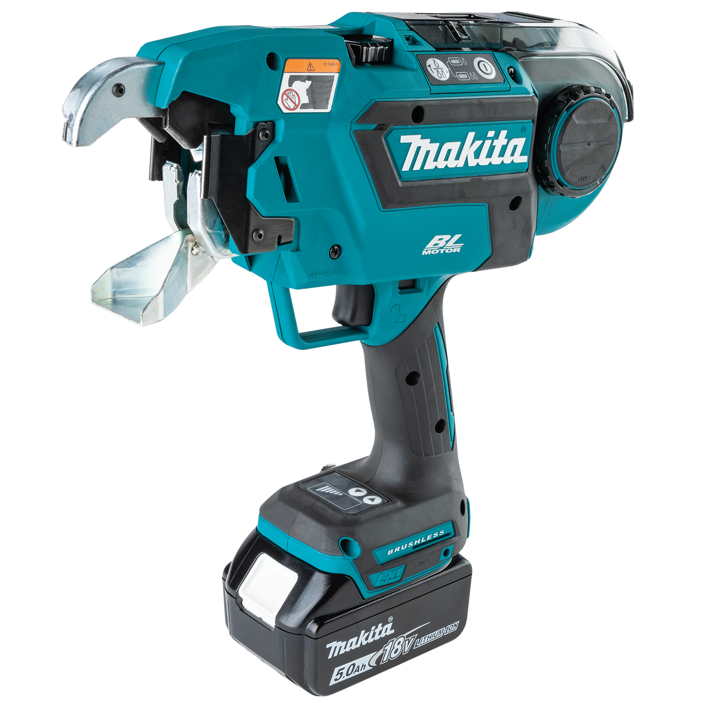 Makita XRT02TK 18V LXT® Lithium‑Ion Brushless Cordless Deep Capacity Rebar Tying Tool Kit (5.0Ah)