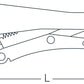 Stahlwille 65712165 6571 Langbeck-Gripzange 165mm Langbeck Grip Pliers