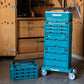 Makita P-84349 MAKPAC 5 Drawer Interlocking Case, 12‑1/2" x 15‑1/2" x 11‑5/8"