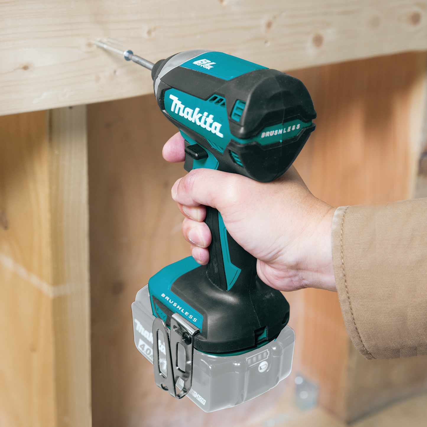 Makita XDT13Z 18V LXT® Lithium‑Ion Brushless Cordless Impact Driver, Tool Only