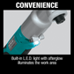 Makita XLT01Z 18V LXT® Lithium‑Ion Cordless Angle Impact Driver, Tool Only