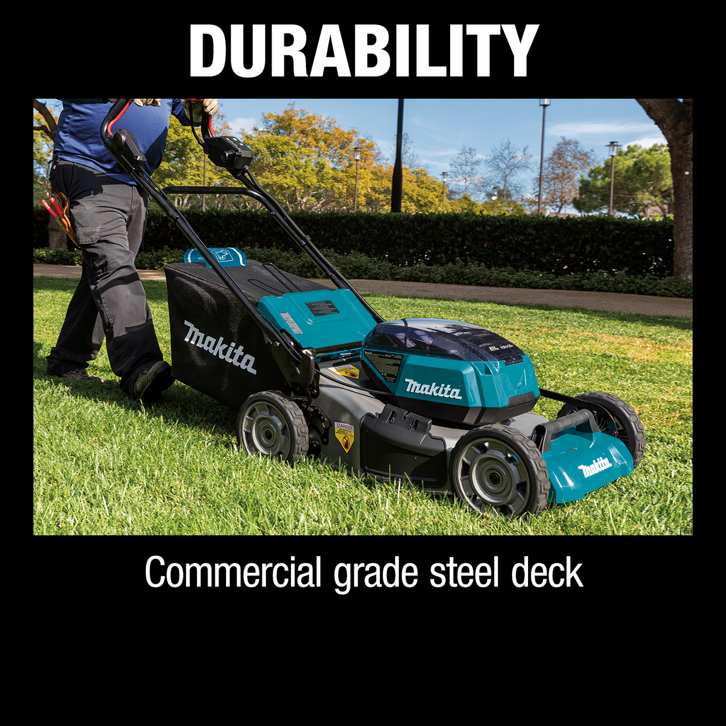 Makita XML08Z 36V (18V X2) LXT® Brushless 21" Self‑Propelled Commercial Lawn Mower, Tool Only