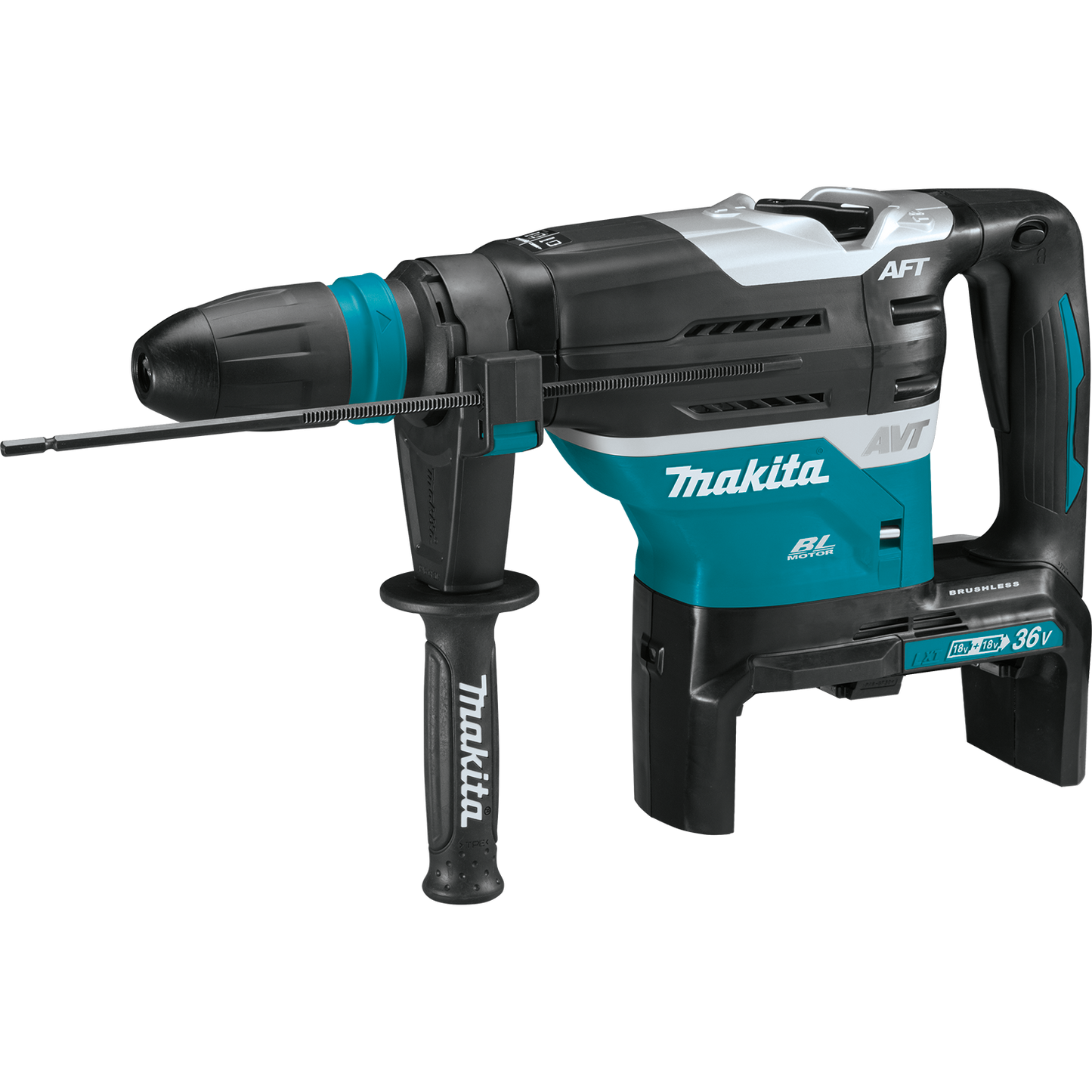 Makita XRH07ZKUN 36V (18V X2) LXT® Brushless 1‑9/16" SDS‑MAX Advanced AVT® Rotary Hammer, AFT®, AWS®, Tool Only