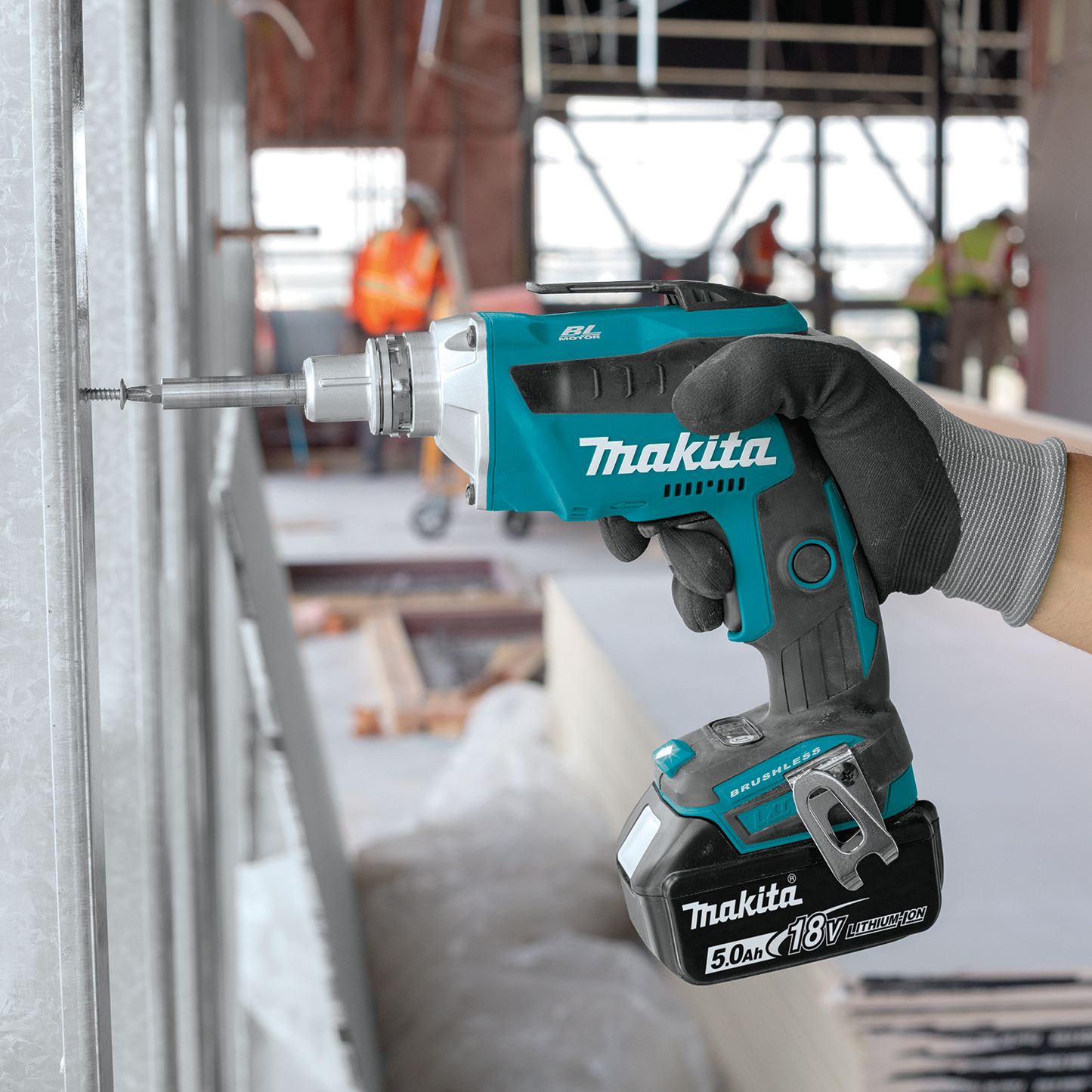 Makita XT255TX2 18V LXT® Lithium‑Ion Cordless 2‑Pc. Combo Kit with Collated Autofeed Screwdriver Magazine (5.0Ah)