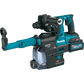 Makita GRH01M1W 40V max XGT® Brushless Cordless 1‑1/8" SDS‑PLUS AVT® Rotary Hammer Kit w/ Dust Extractor, AFT®, AWS® Capable (4.0Ah)