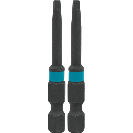 Makita A-96693 ImpactX™ #1 Square Recess 2″ Power Bit, 2/pk