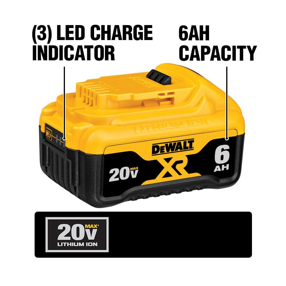 Dewalt DCB346-3 20V Max* Lithium Ion Battery (3 Pk)