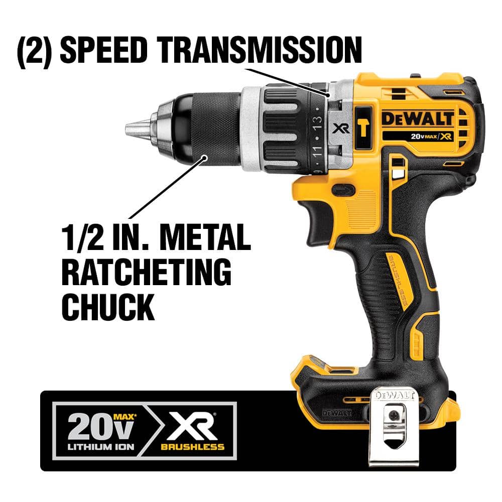 Dewalt DCK293D1X1 60V Max* Xr® Cordless Circular Saw And 20V Max* Xr® Cordless Hammer Drill/Driver Combo Kit