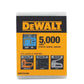 Dewalt DWHTTA7065 3/8" Heavy Duty Staple (5,000 Pk)