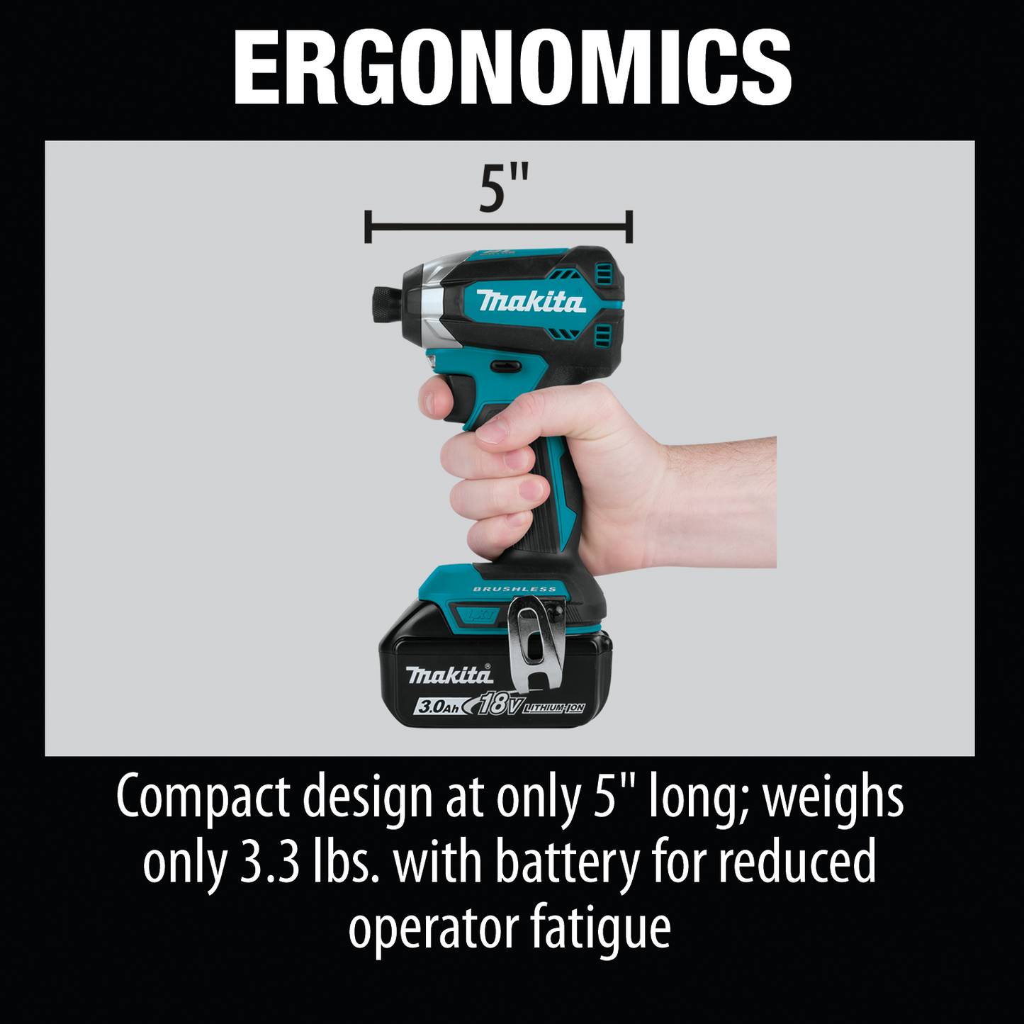 Makita XT281S 18V LXT® Lithium‑Ion Brushless Cordless 2‑Pc. Combo Kit (3.0Ah)