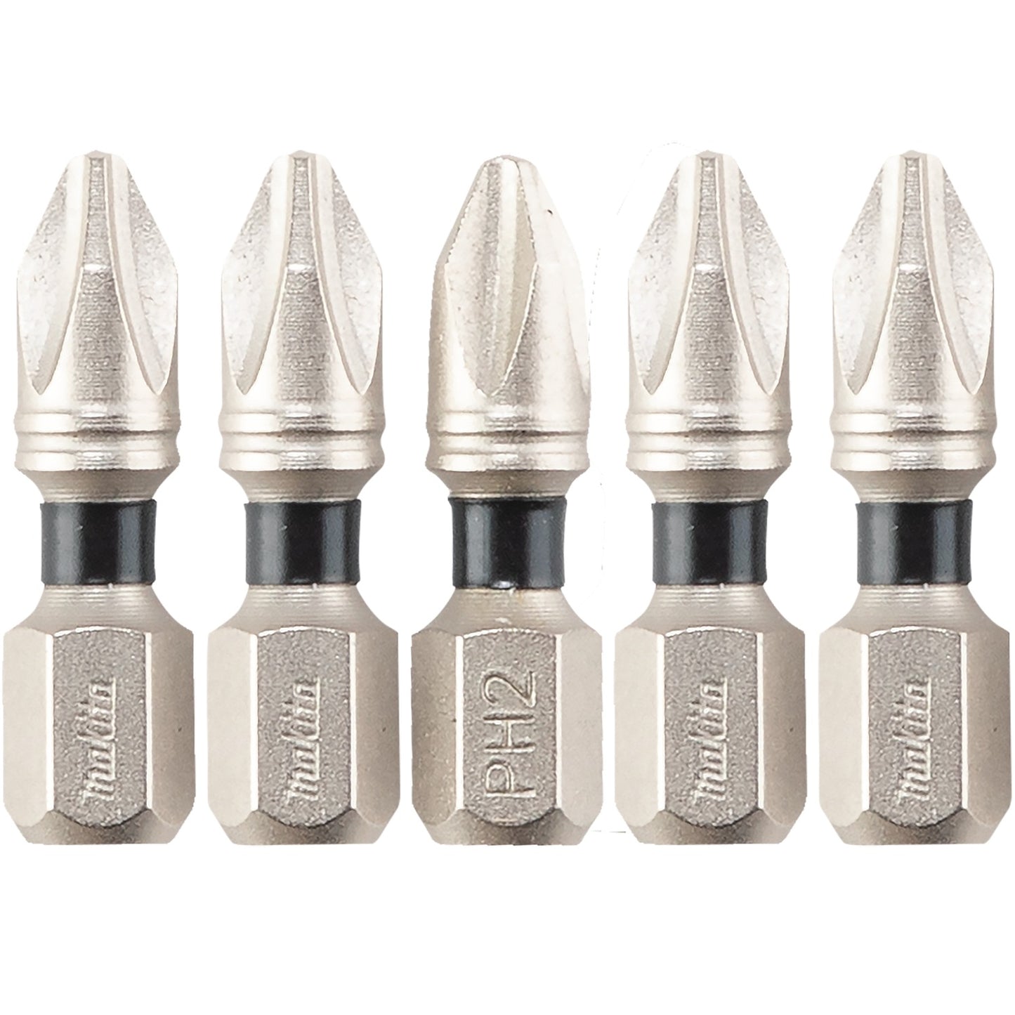 Makita E-00555 Impact XPS® #2 Phillips 1" Insert Bit, 5/pk