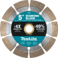 Makita B-69618 5" Diamond Blade, Segmented, General Purpose