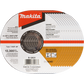 Makita B-12631-10 4‑1/2" x .040" x 7/8" INOX Thin Cut‑Off Wheel, 10/pk