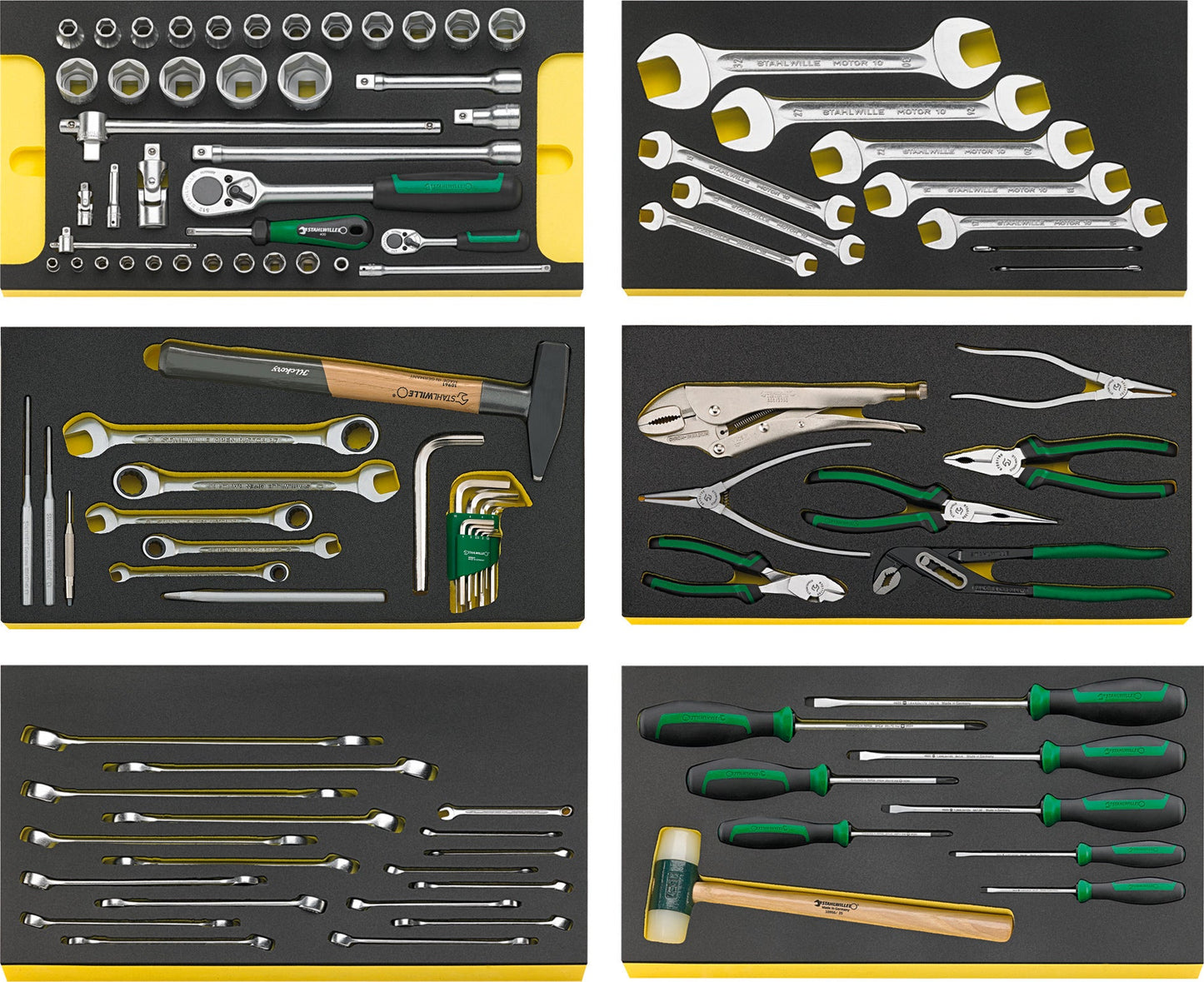 Stahlwille 97830207 806/6 WT TCS Assortment Tools For Tool Trolley No. 13217