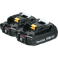Makita BL1820B-2 18V LXT® Lithium‑Ion Compact 2.0Ah Battery, 2/pk