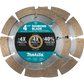 Makita B-69602 4‑1/2" Diamond Blade, Segmented, General Purpose, 2/pk
