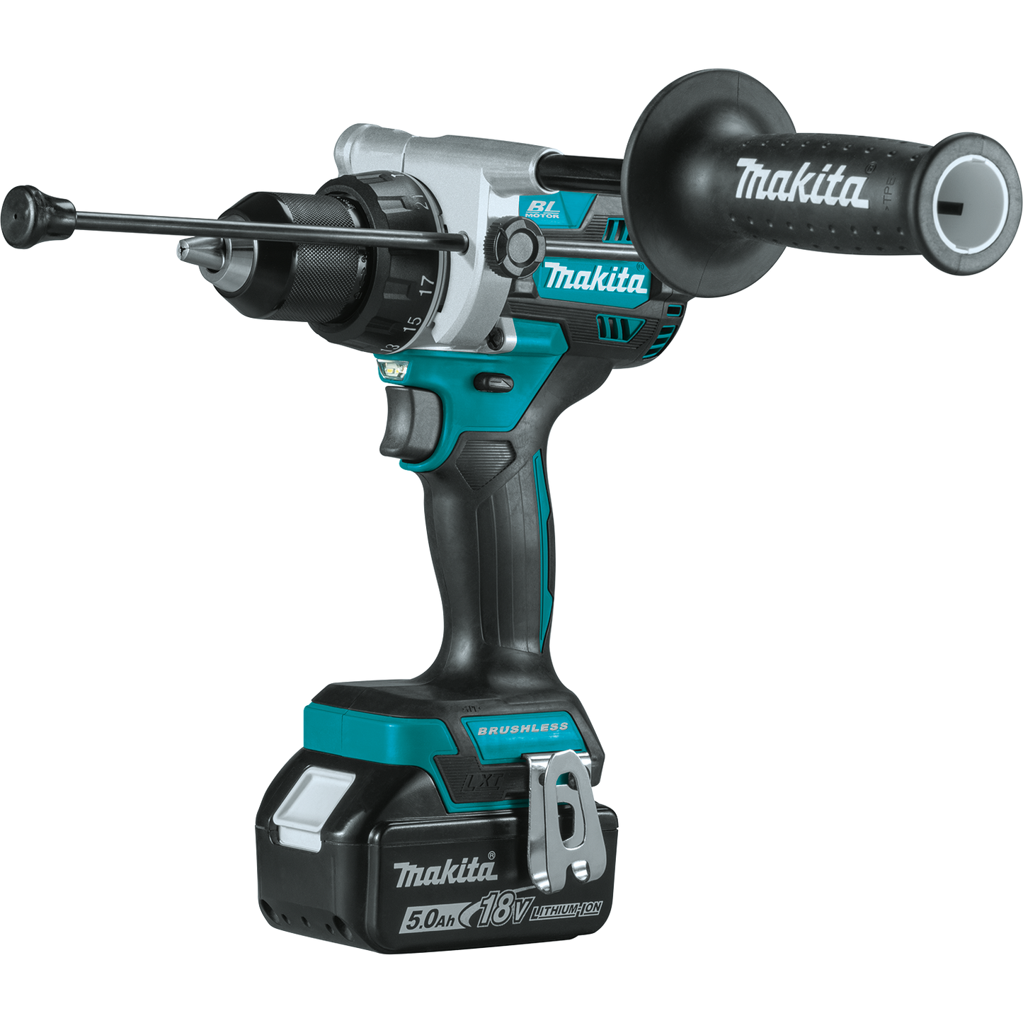 Makita XT707PT 18V LXT® Lithium‑Ion Brushless Cordless 7‑Pc. Combo Kit (5.0Ah)