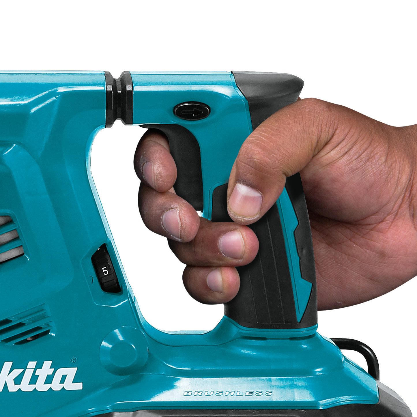 Makita XRH10PTW 36V (18V X2) LXT® Brushless 1‑1/8" SDS‑PLUS AVT® Rotary Hammer Kit, w/ HEPA Dust Extractor, AFT®, AWS® Capable (5.0Ah)