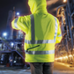 Makita DCJ206ZM 18V LXT® Lithium‑Ion Cordless High Visibility Heated Jacket, Jacket Only (M)