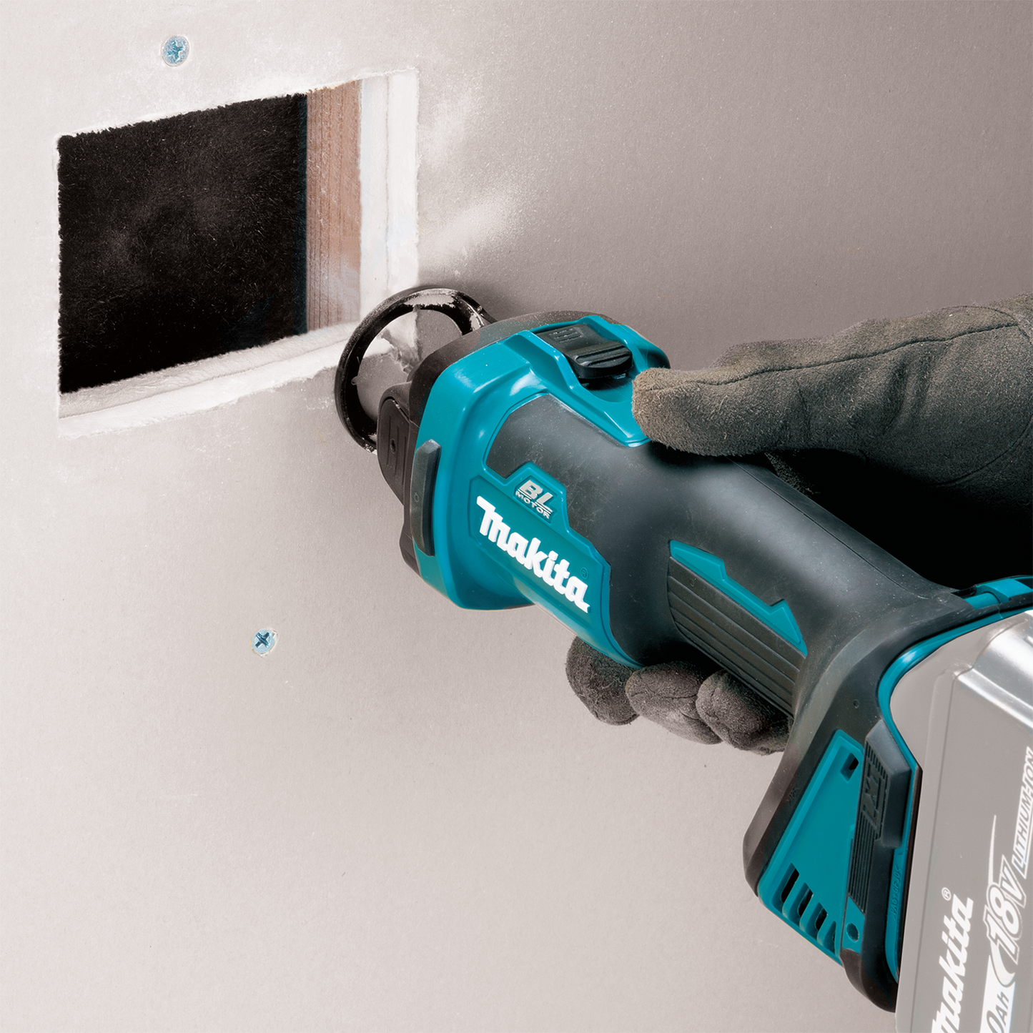 Makita XOC02Z 18V LXT® Lithium‑Ion Brushless Cordless Cut‑Out Tool, AWS® Capable, Tool Only