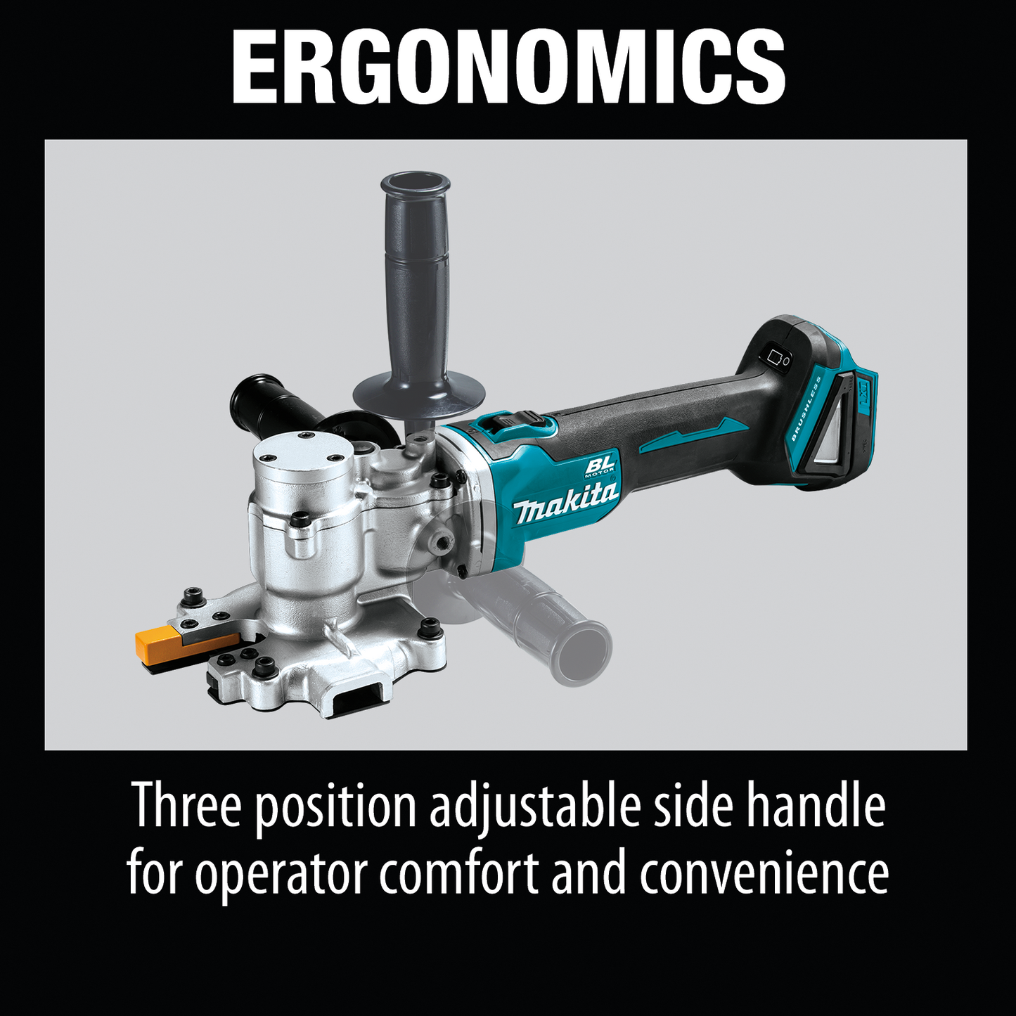 Makita XCS06ZK 18V LXT® Lithium‑Ion Brushless Cordless Steel Rod Flush‑Cutter, Tool Only