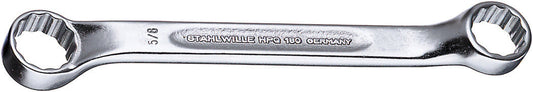 Stahlwille 41603436 180 A 9/16 X 5/8 Double Ring Wrench