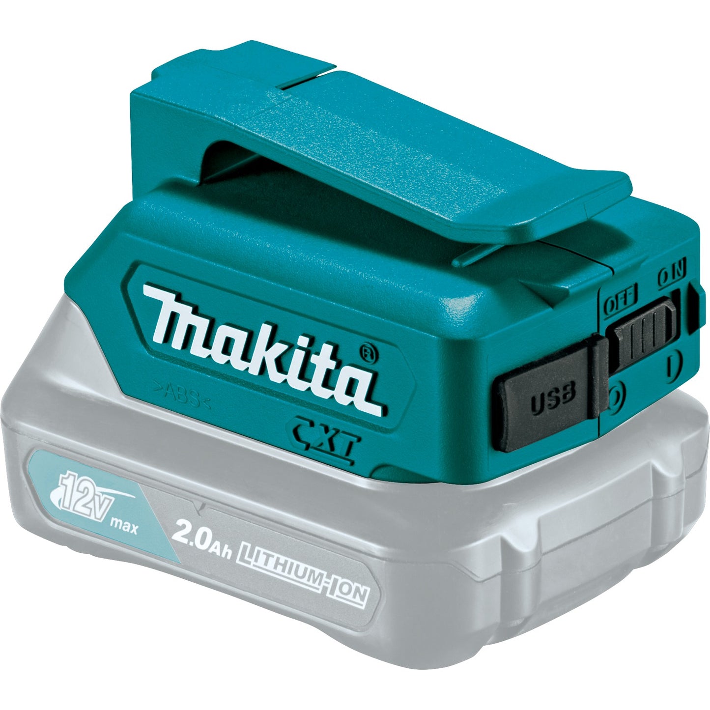 Makita ADP06 12V max CXT® Lithium‑Ion Cordless Power Source, Power Source Only