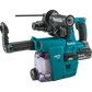 Makita XRH011TWX 18V LXT® Lithium‑Ion Brushless Cordless 1" SDS‑PLUS Rotary Hammer Kit, w/ HEPA Dust Extractor Attachment (5.0Ah)