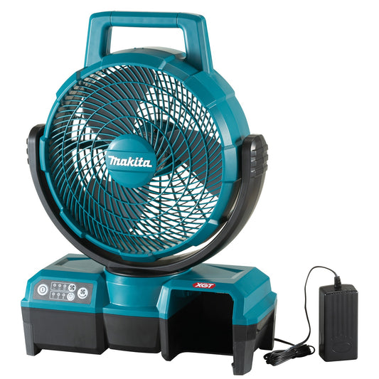 Makita CF001GZ 40V max XGT® Cordless/Corded 9‑1/4" Fan, Tool Only