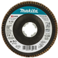 Makita T-03903 X‑LOCK 4‑1/2" 60 Grit Type 29 Angled Grinding and Polishing Flap Disc for X‑LOCK and All 7/8" Arbor Grinders