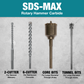 Makita B-63943 Vacuum Attachment, SDS‑MAX Dust Extraction Drill Bits