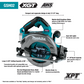 Makita GSH02Z 40V max XGT® Brushless Cordless 7‑1/4" Circular Saw with Guide Rail Compatible Base, AWS® Capable, Tool Only