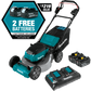 Makita XML06PT1 36V (18V X2) LXT® Brushless 18" Self‑Propelled Commercial Lawn Mower Kit with 4 Batteries (5.0Ah)