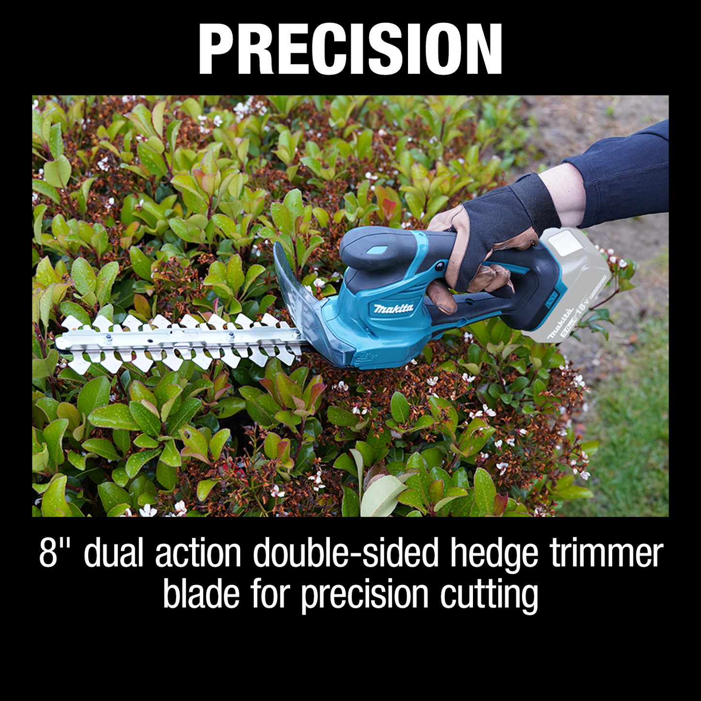 Makita XMU04ZX 18V LXT® Lithium‑Ion Cordless Grass Shear with Hedge Trimmer Blade, Tool Only