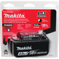 Makita BL1840B 18V LXT® Lithium‑Ion 4.0Ah Battery