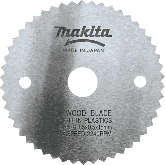 Makita 792299-8 3‑3/8" 50T Steel Circular Saw Blade, Thin Material