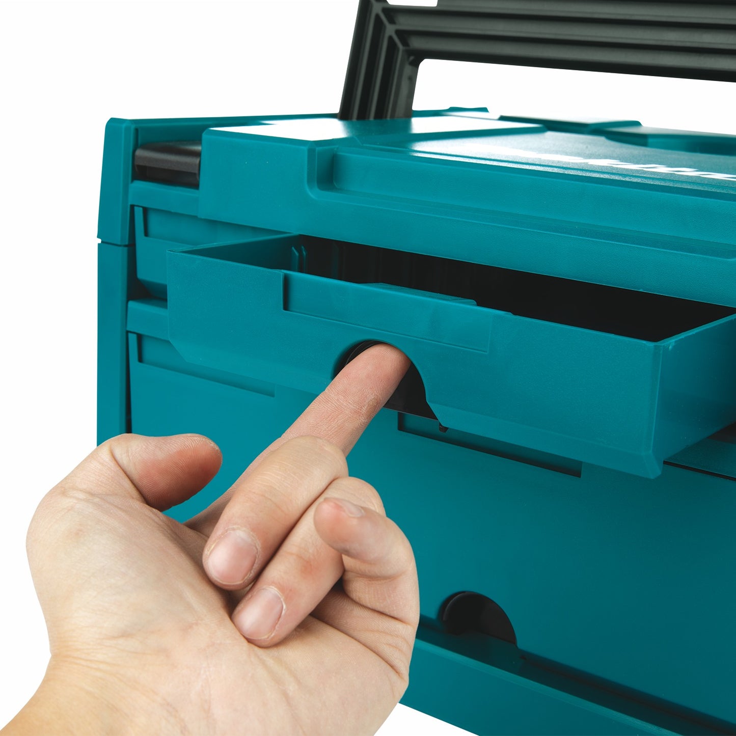 Makita P-84311 MAKPAC 4 Drawer Interlocking Case, 8‑1/2" x 15‑1/2" x 11‑5/8"