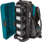Makita PDC01G6 ConnectX™, LXT®, LXT® X2 and XGT® Portable Backpack Power Supply with 6 Batteries (6.0Ah)