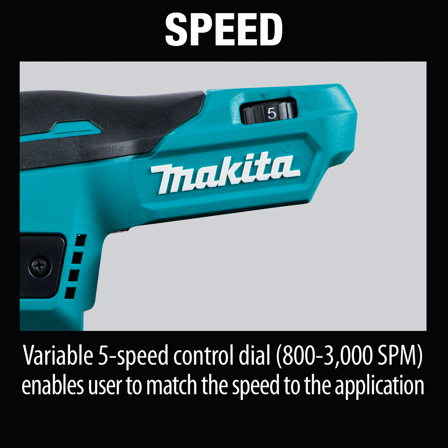 Makita VJ05Z 12V max CXT® Lithium‑Ion Brushless Cordless Barrel Grip Jig Saw, Tool Only