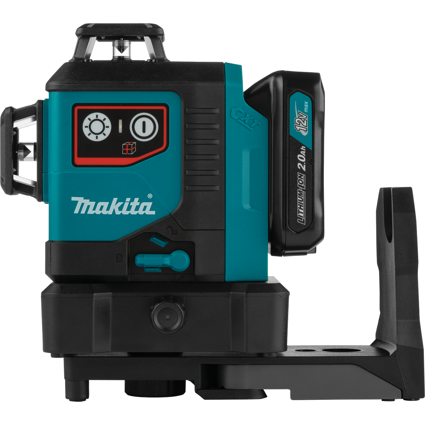 Makita SK700DNAJ 12V max CXT® Lithium‑Ion Cordless Self‑Leveling 360° 3‑Plane Red Laser Kit (2.0Ah)