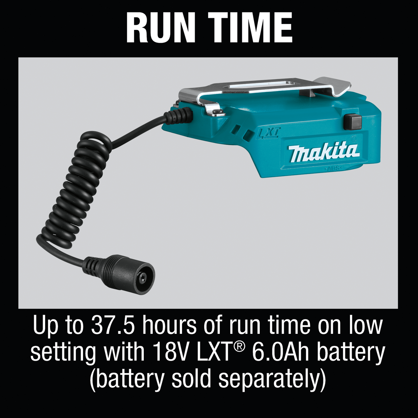 Makita DCJ206ZS 18V LXT® Lithium‑Ion Cordless High Visibility Heated Jacket, Jacket Only (S)