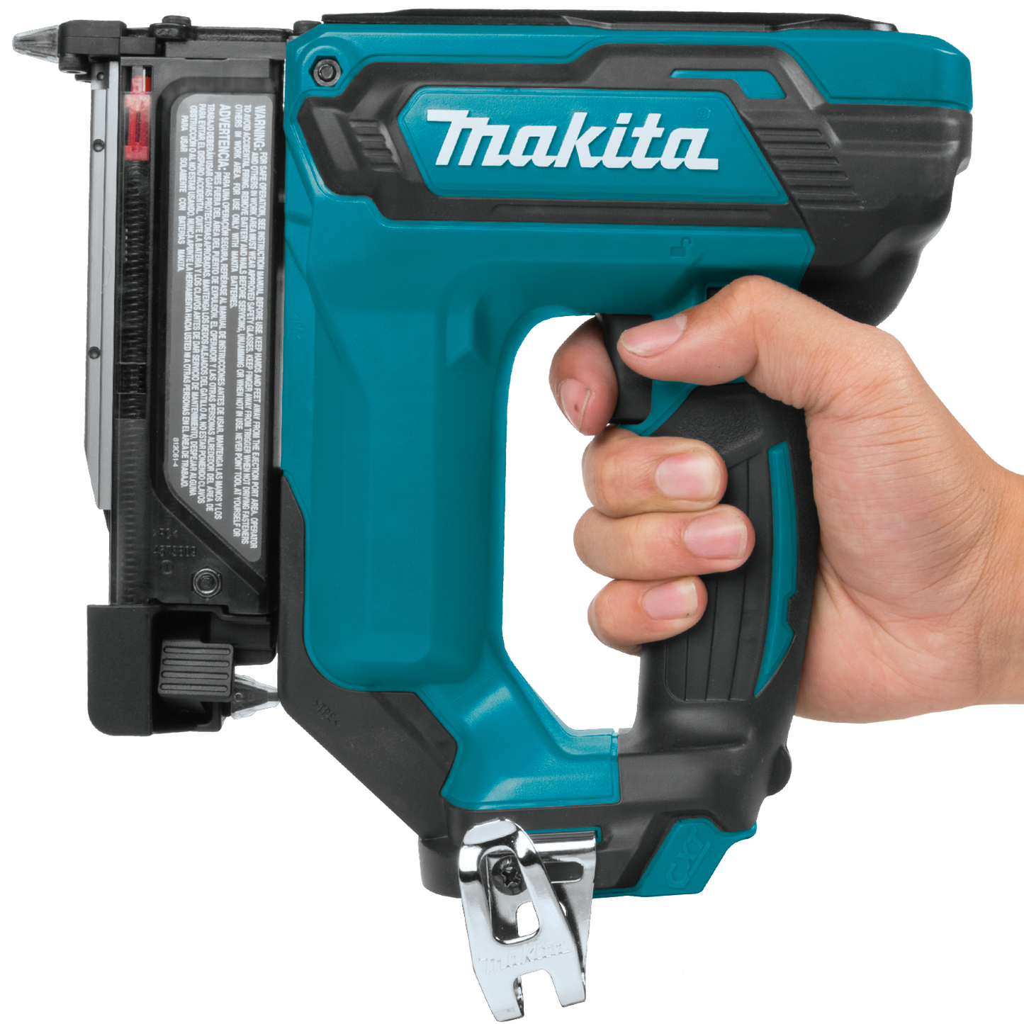 Makita TP03Z 12V max CXT® Lithium‑Ion Cordless Pin Nailer, 23 Ga., Tool Only