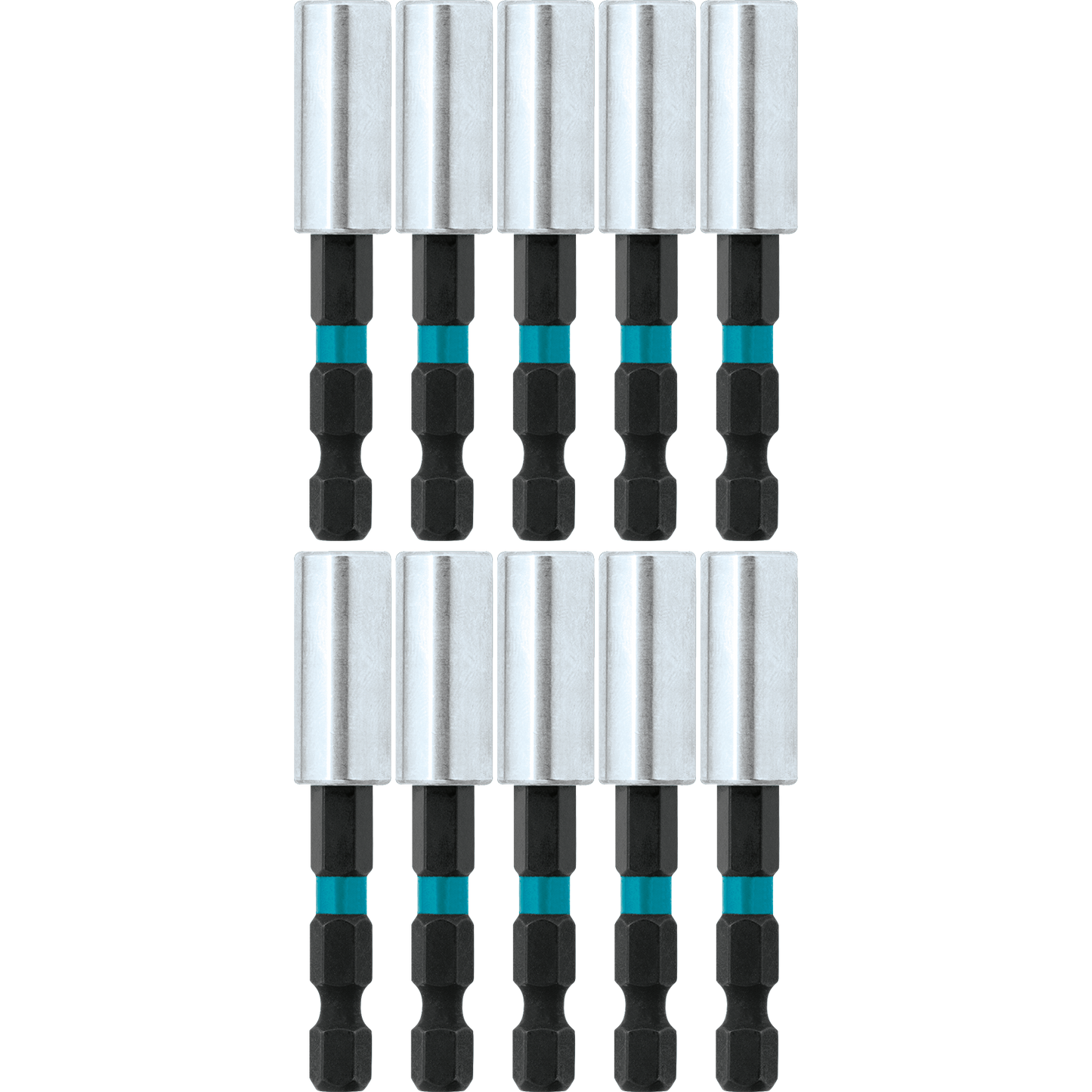 Makita A-96936 ImpactX™ 2‑3/8″ Magnetic Insert Bit Holder, 10/pk, Bulk