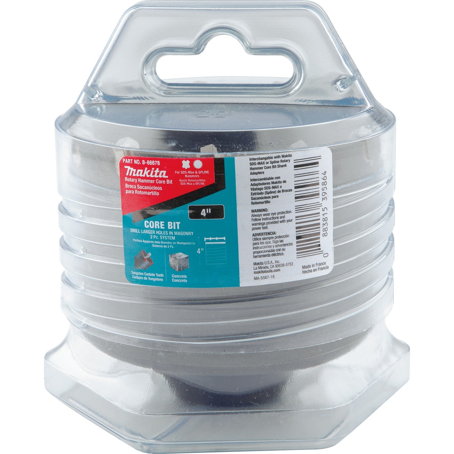Makita B-66678 4" Rotary Hammer Core Bit