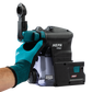 Makita DX14 Dust Extractor Attachment with HEPA Filter Cleaning Mechanism