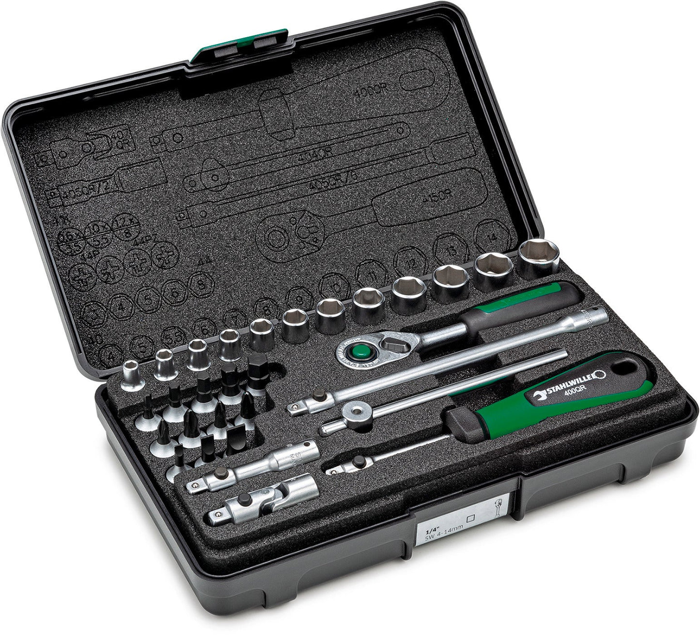 Stahlwille 96011182 40/24/6QR KN Quickrelease Socket Set