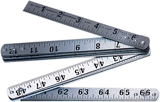 PEC Tools 7072 6² Steel Folding Rule