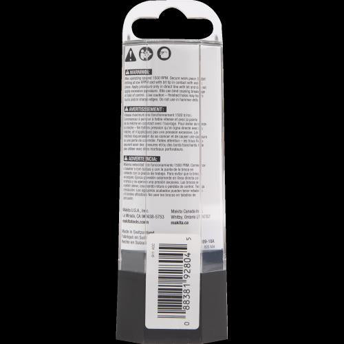 Makita 711492-A 1/8" ‑ 1/2" H.S.S. Step Drill Bit, 1/4" Hex Shank